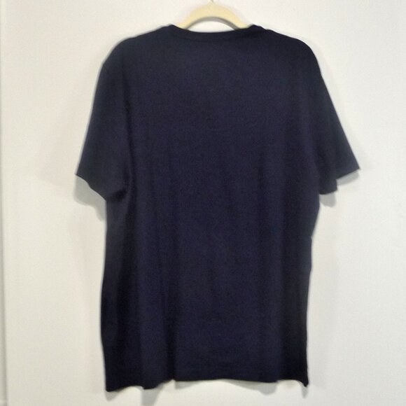 LACOSTE NAVY BLUE T SHIRT SIZE 3XL - Picture 2 of 9